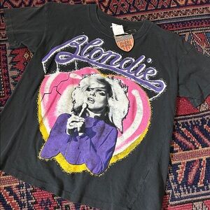 MadeWorn Blondie Tee XS Handmade Distressed